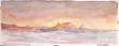 Coucher de soleil sur l'Ile Rousse