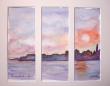 Au couchant...Ajaccio (mini triptyque)