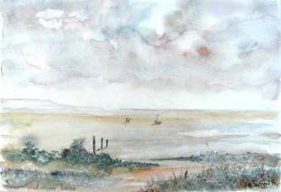 A marée basse