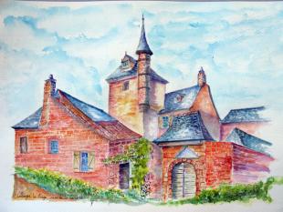 Collonges la Rouge, un joyau de la Corrèze.