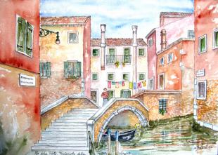 Fondamenta et Rio della Toletta-Venezia