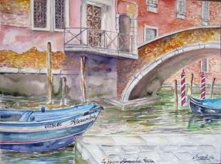 La barque Alessandra-Venise